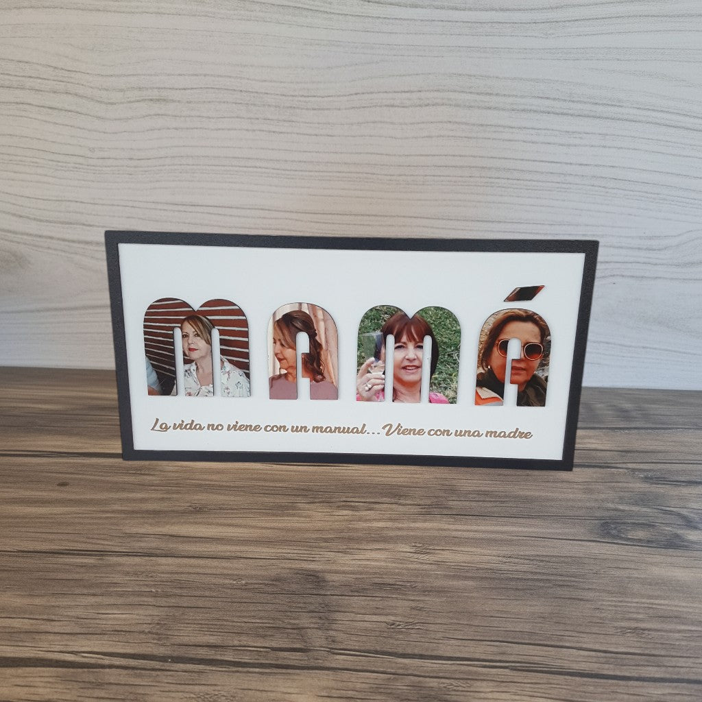 Cuadro Mamá 40 x 20 cm