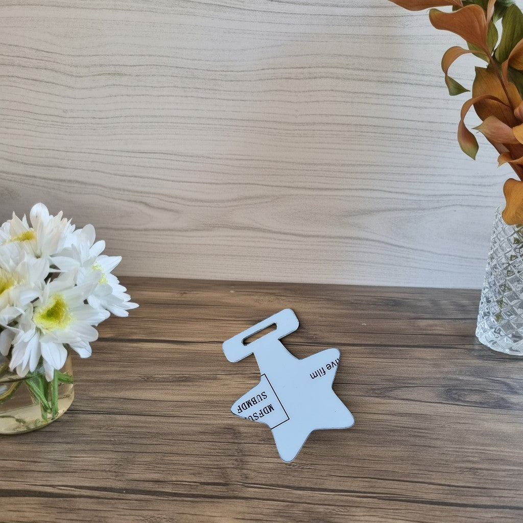 Medalla  5 cm en MDF brillante de 3mm