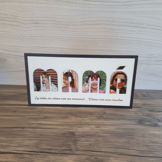 Cuadro Mamá 40 x 20 cm